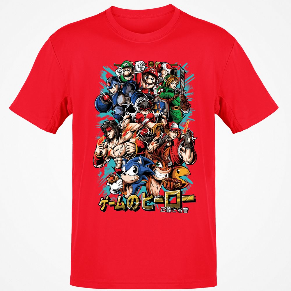 Classic Unisex T-Shirt - GPEAAKU3 - Red - 10