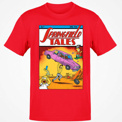 Classic Unisex T-Shirt - UFRNSQV9 - Red - 10