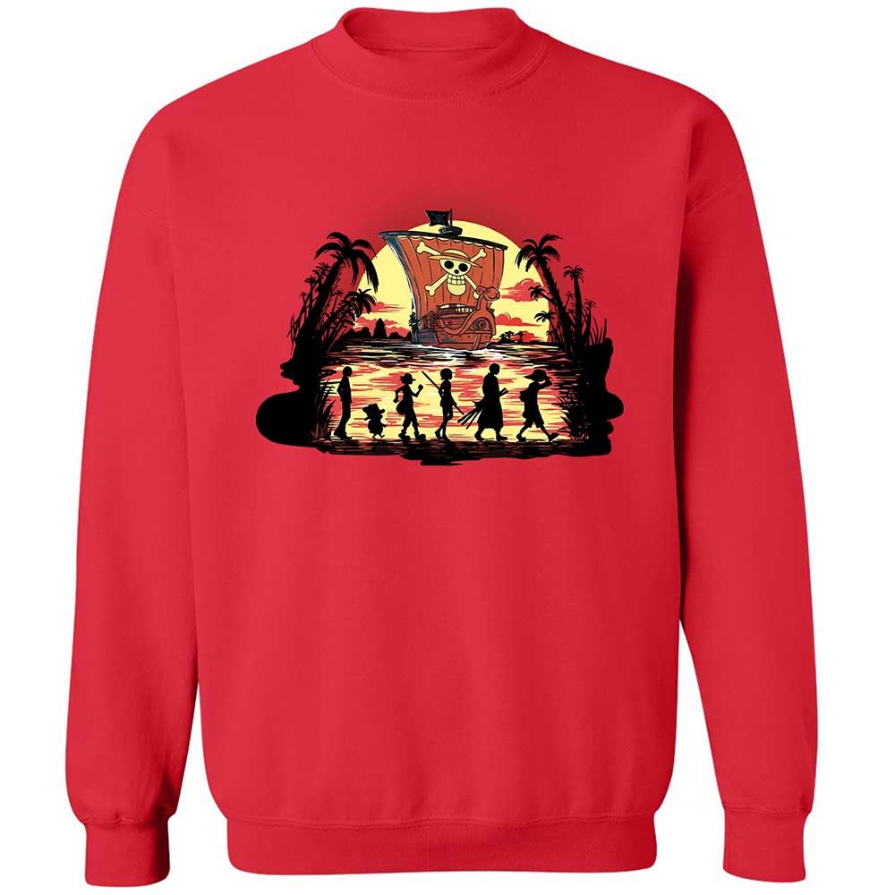 Classic Unisex Sweatshirt - YUN19S6V - Red - 10