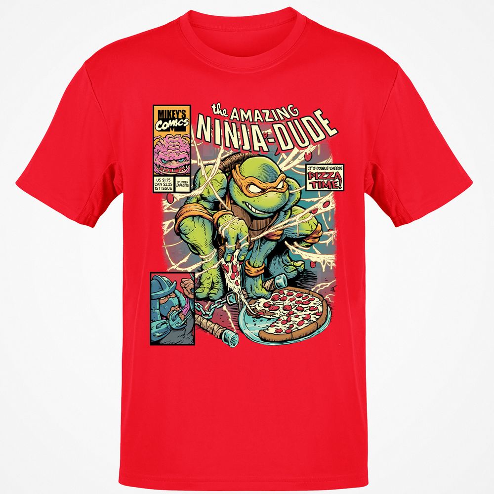 Classic Unisex T-Shirt - ZSKMDHA3 - Red - 10