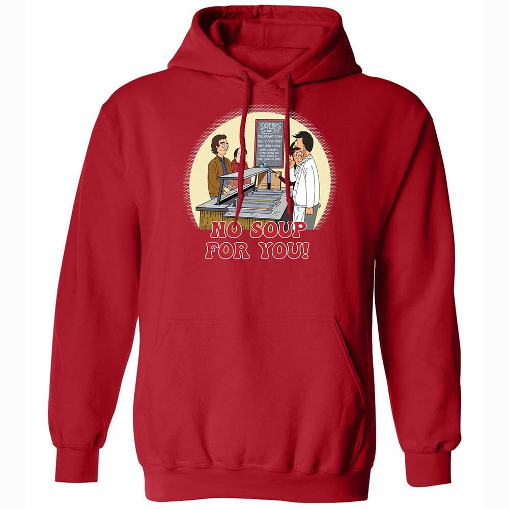 Classic Unisex Hoodie - 2UDLKC23 - Red - 10