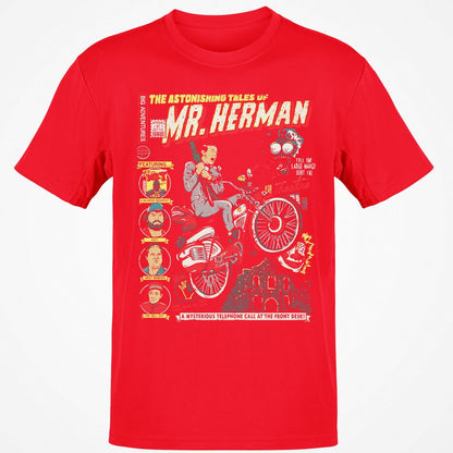 Classic Unisex T-Shirt - 5LZTA6LK - Red - 10