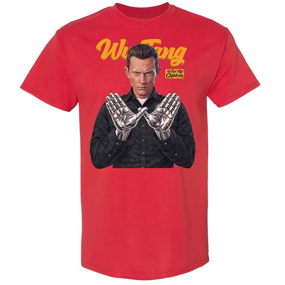 Classic Unisex T-Shirt - Black - Red - 10