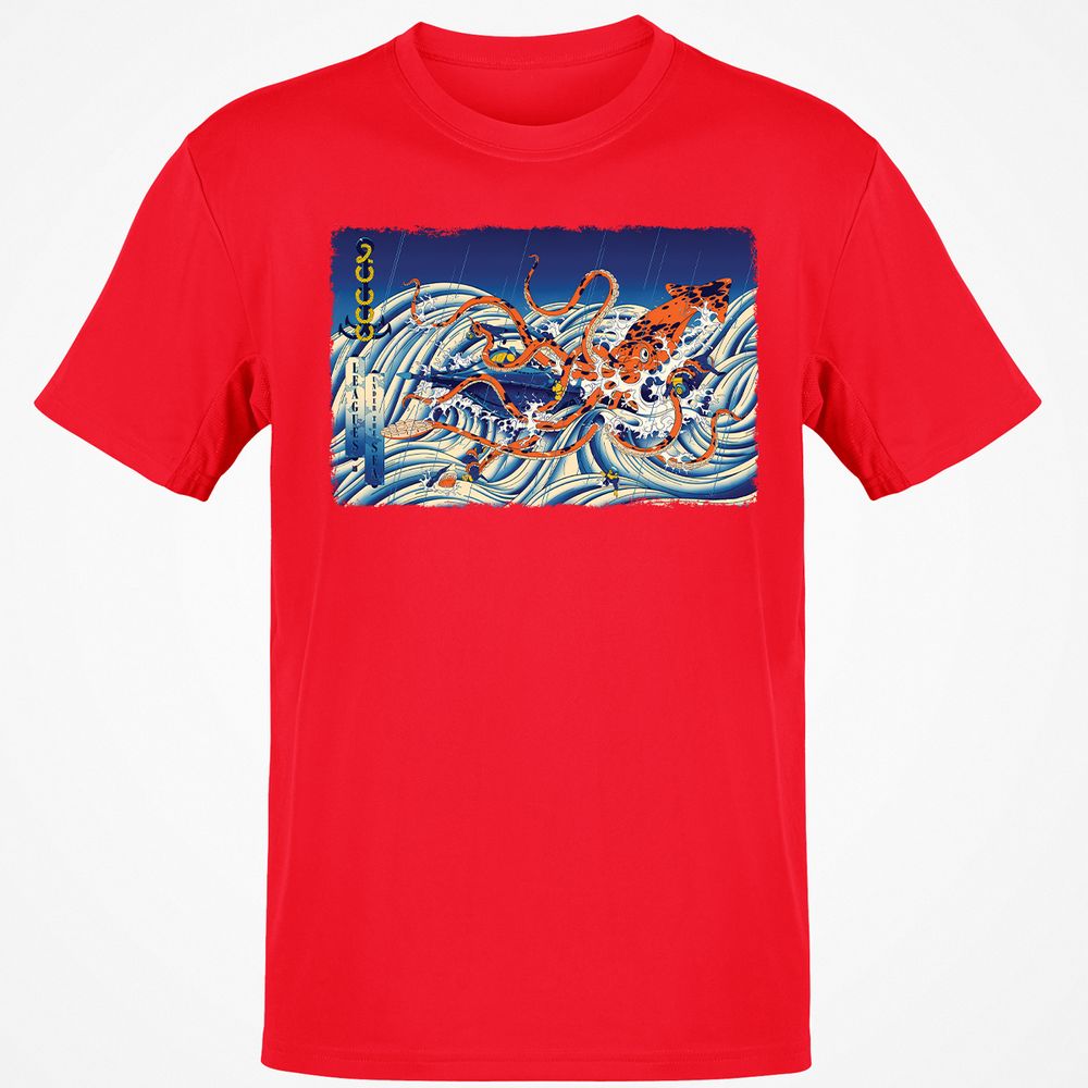 Classic Unisex T-Shirt - 7KCRXB64 - Red - 10