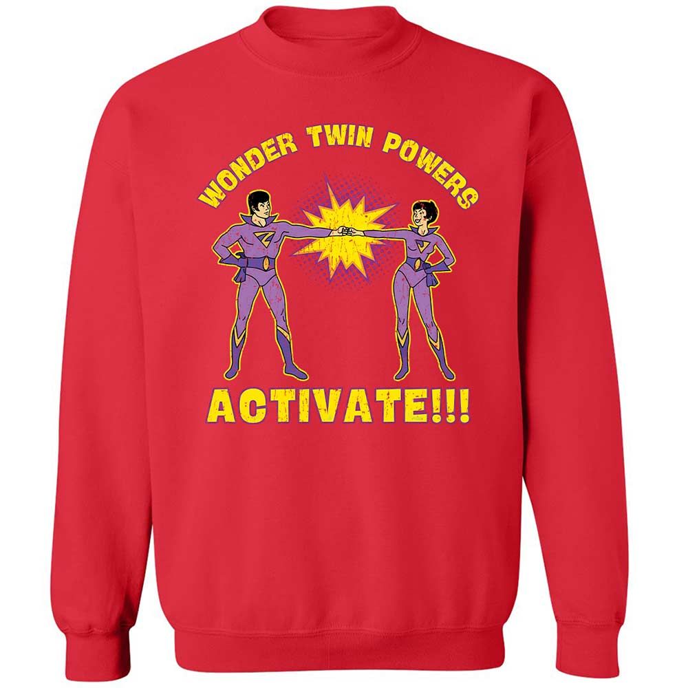 Classic Unisex Sweatshirt - F7F3AXMN - Red - 10