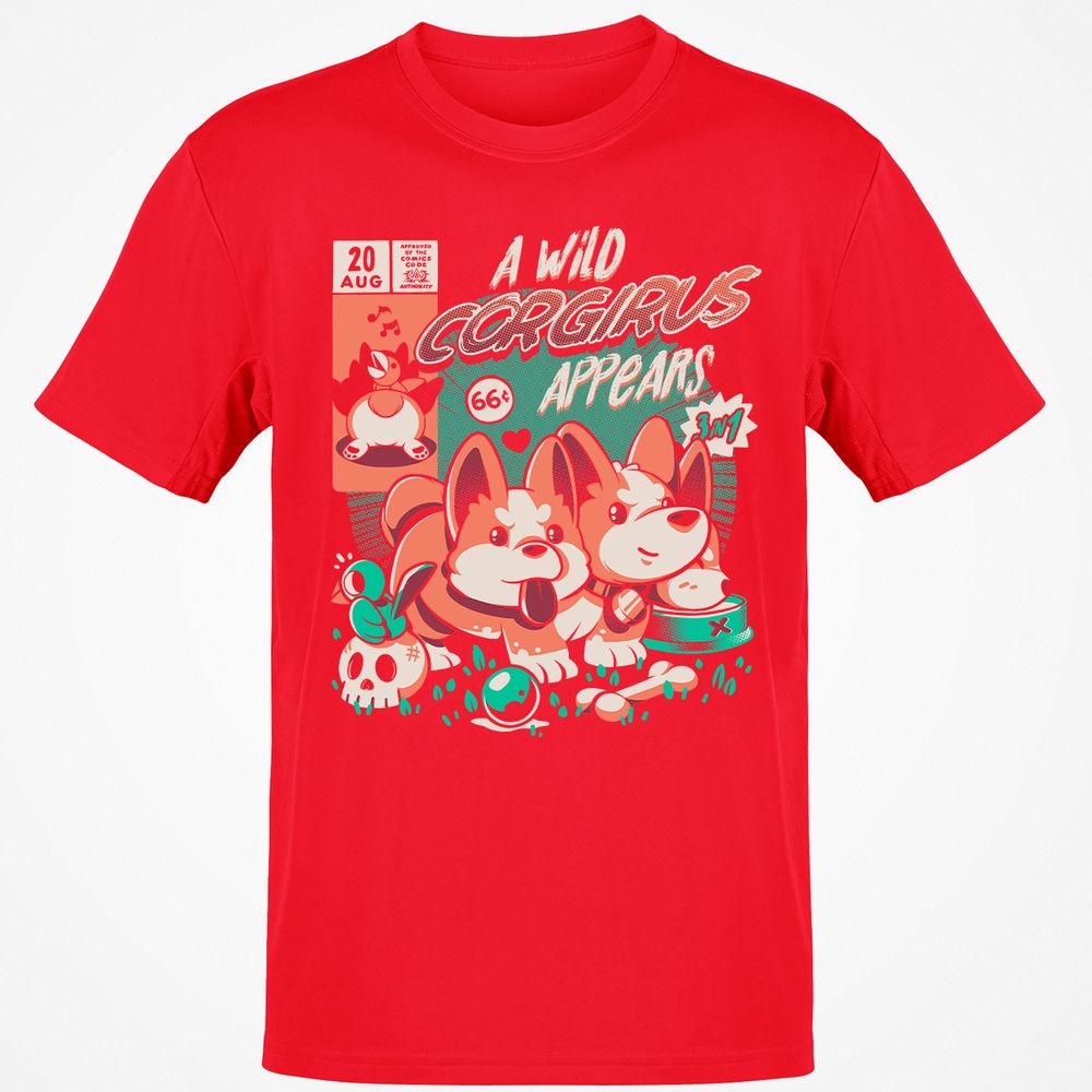 Classic Unisex T-Shirt - VAXW8GQP - Red - 10