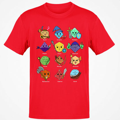 Classic Unisex T-Shirt - 6VY3QK35 - Red - 10