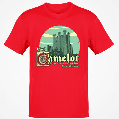 Classic Unisex T-Shirt - QT4TKWXG - Red - 10