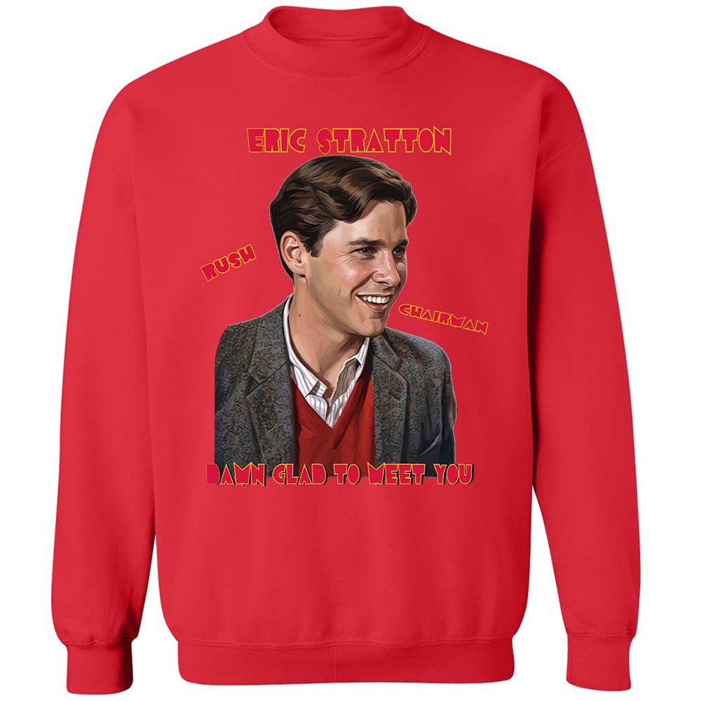 Classic Unisex Sweatshirt - LNT8E72Y - Red - 10