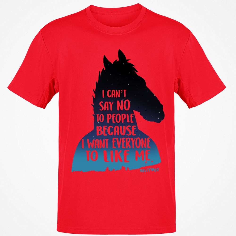 Classic Unisex T-Shirt - RJJ187YH - Red - 10