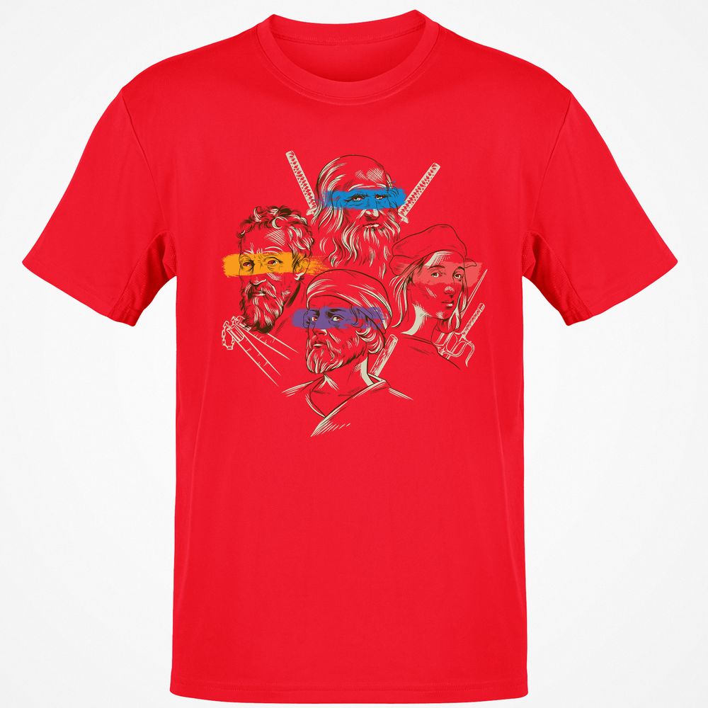 Classic Unisex T-Shirt - PW53K4LJ - Red - 10