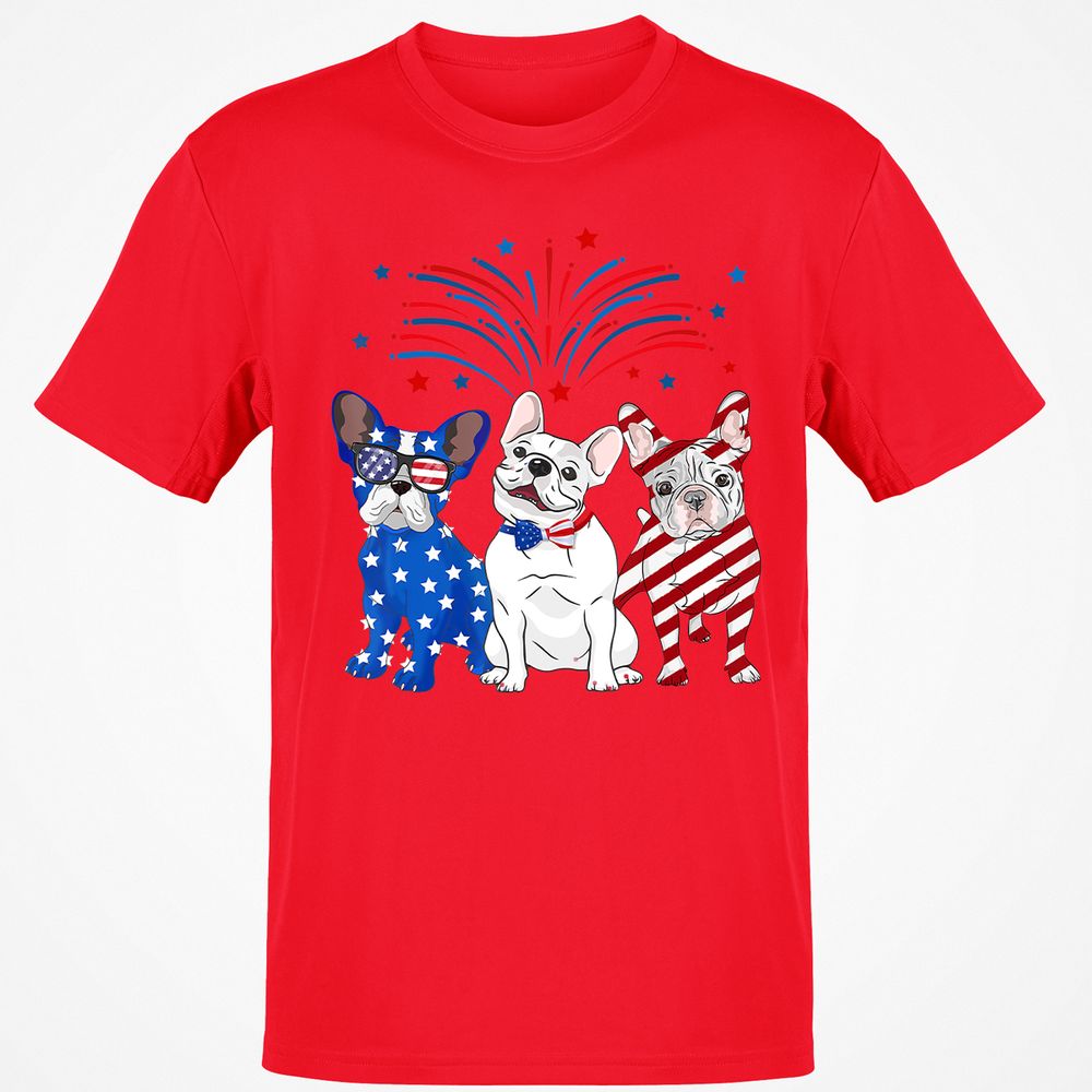 Classic Unisex T-Shirt - B943QRSL - Red - 10