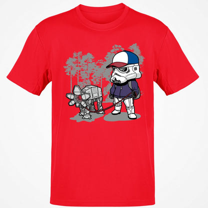 Classic Unisex T-Shirt - 1WLNG9ZX - Red - 10