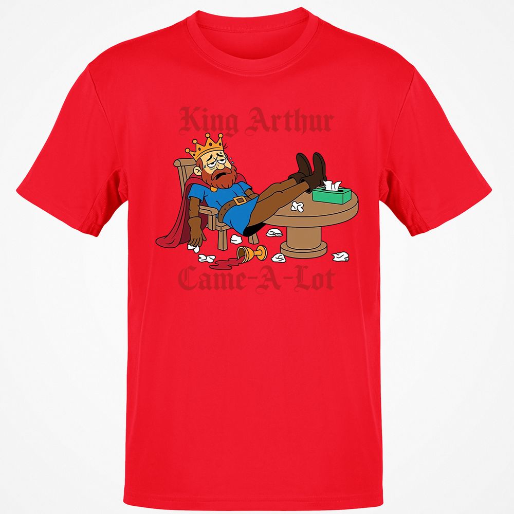 Arthur Came A Lot - Red - 10
