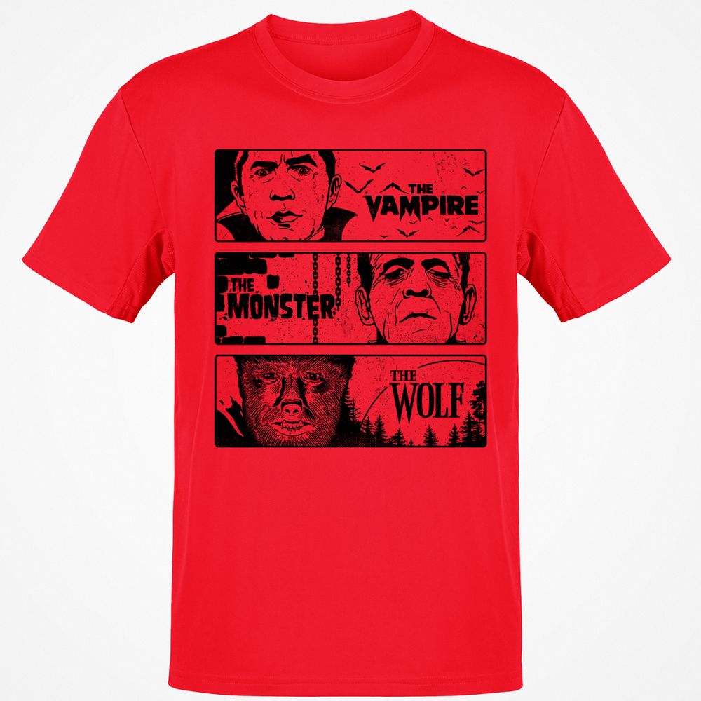 Classic Unisex T-Shirt - B7BT5CT4 - Red - 10