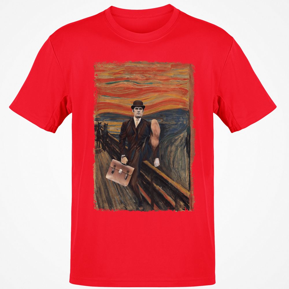 Classic Unisex T-Shirt - VXA8HUWM - Red - 10