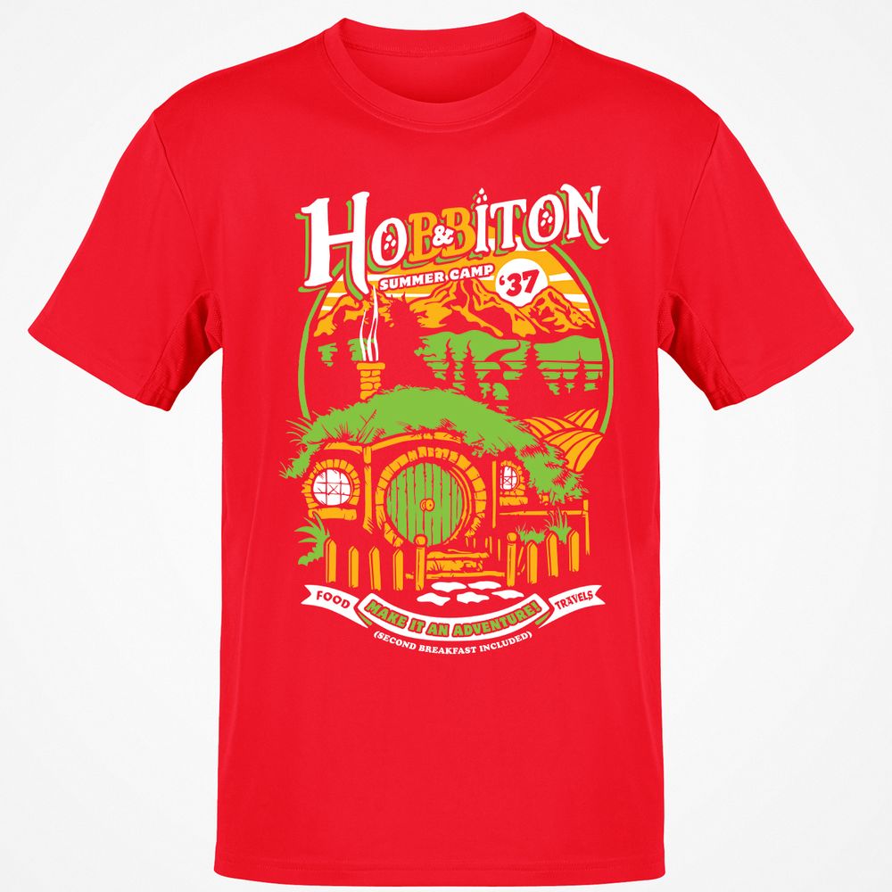Classic Unisex T-Shirt - QHUW1MCZ - Red - 10