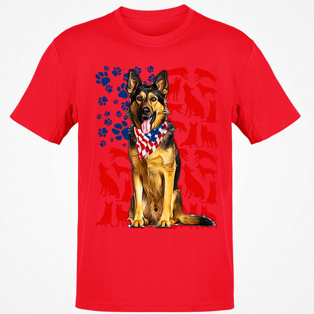 Classic Unisex T-Shirt - P5M3T92Y - Red - 10