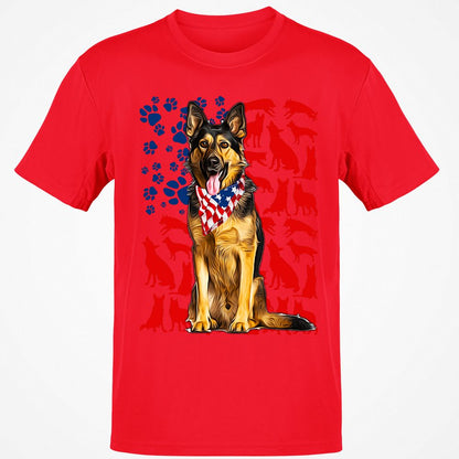 Classic Unisex T-Shirt - P5M3T92Y - Red - 10