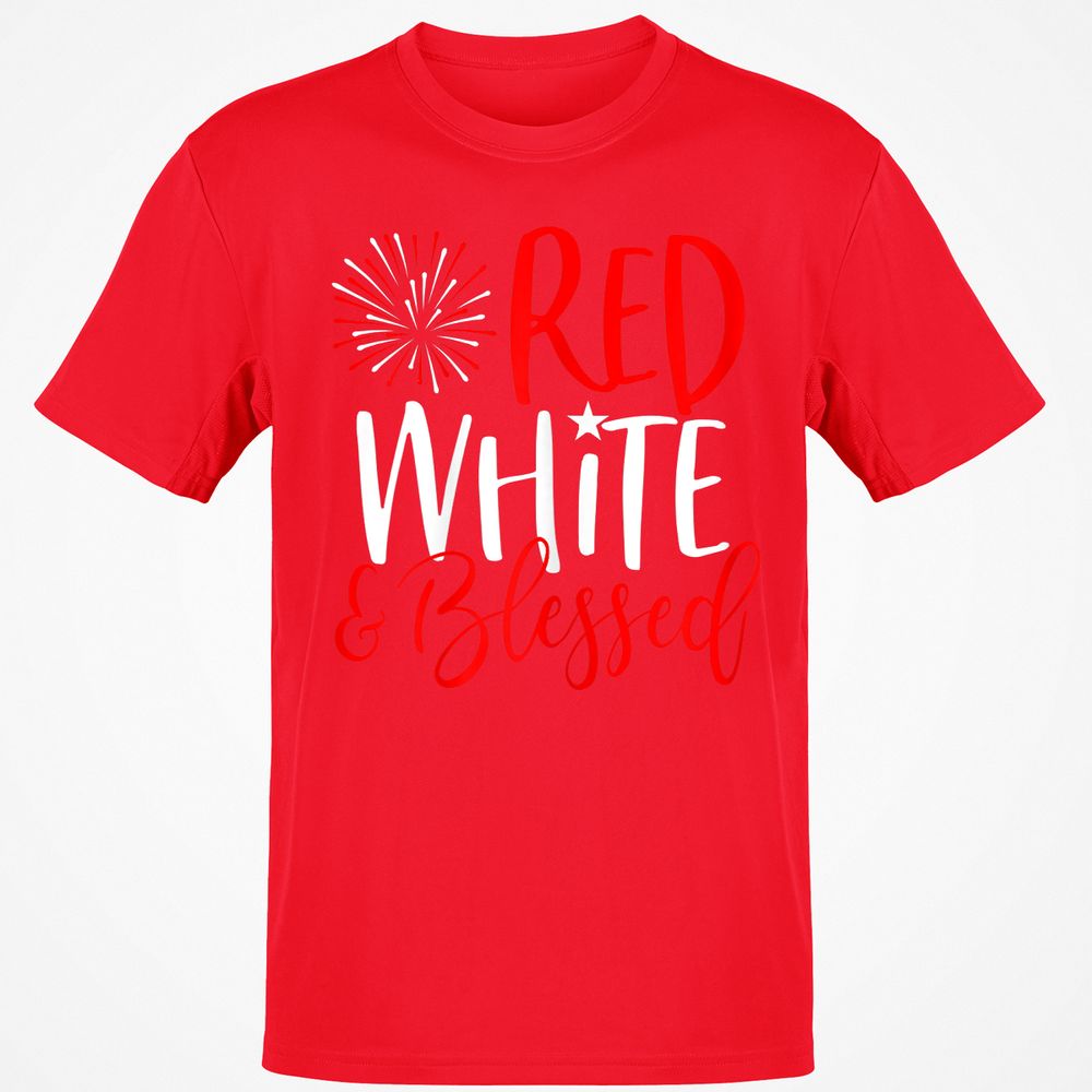 Classic Unisex T-Shirt - 5XK162GA - Red - 10