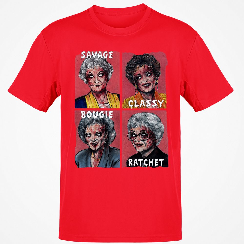 Classic Unisex T-Shirt - CFH6EZUY - Red - 10