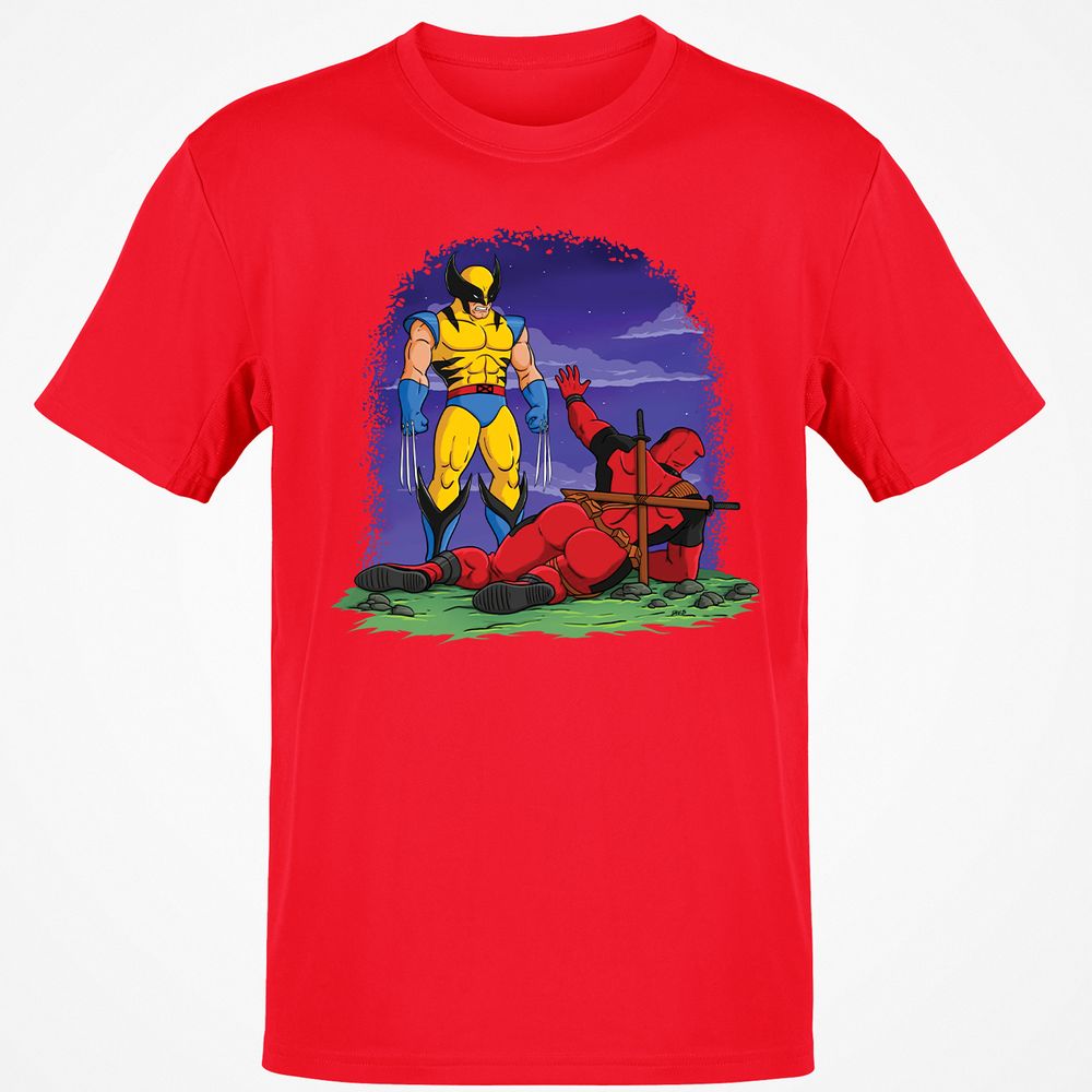 Classic Unisex T-Shirt - FDCQYXAU - Red - 10