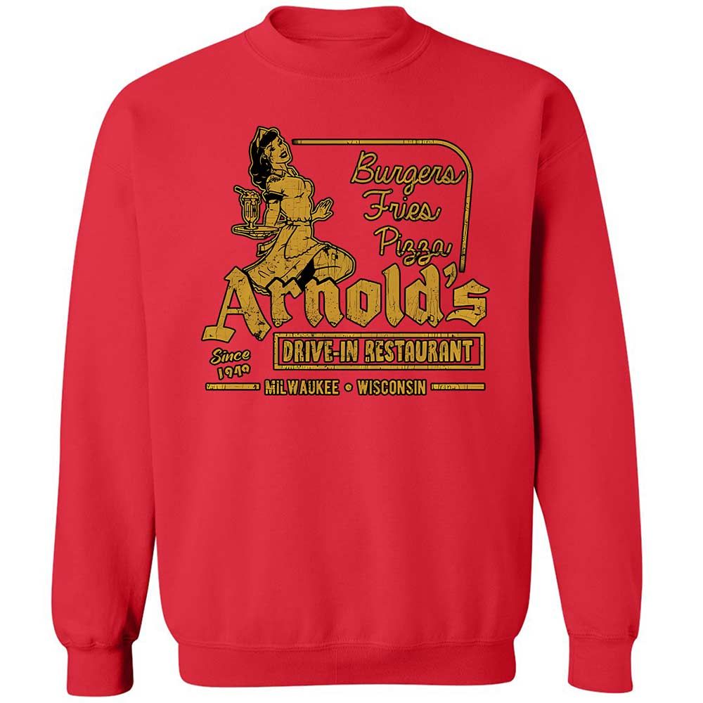 Classic Unisex Sweatshirt - VLFYXTDF - Red - 10