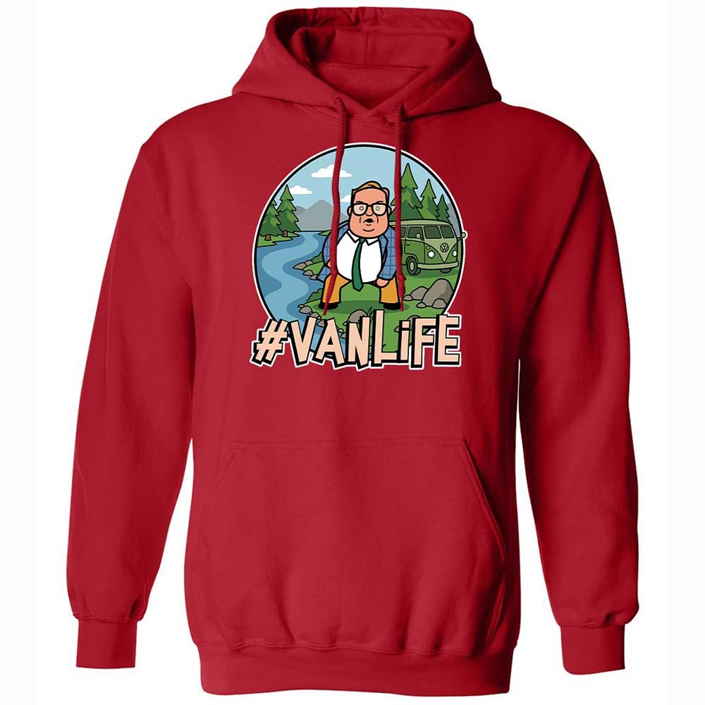 Vanlife living in a van down by the river - Red - 10
