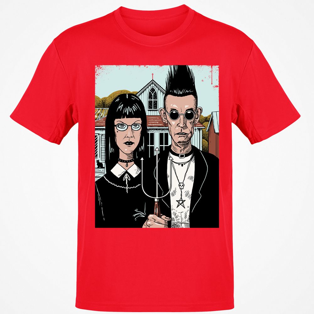 Classic Unisex T-Shirt - BVNXF8W7 - Red - 10