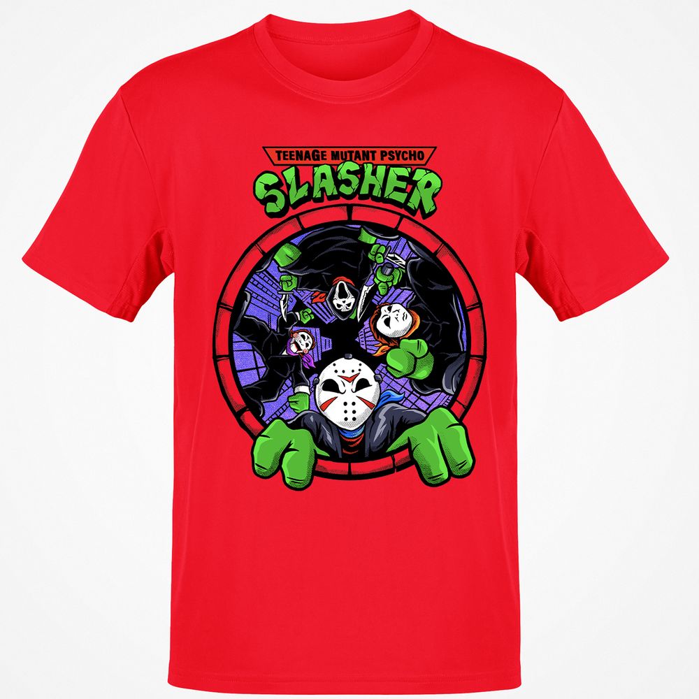 Classic Unisex T-Shirt - 9L3KTWQP - Red - 10