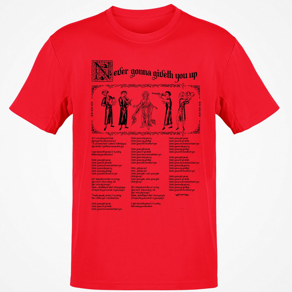 Classic Unisex T-Shirt - HRGFNEN1 - Red - 10