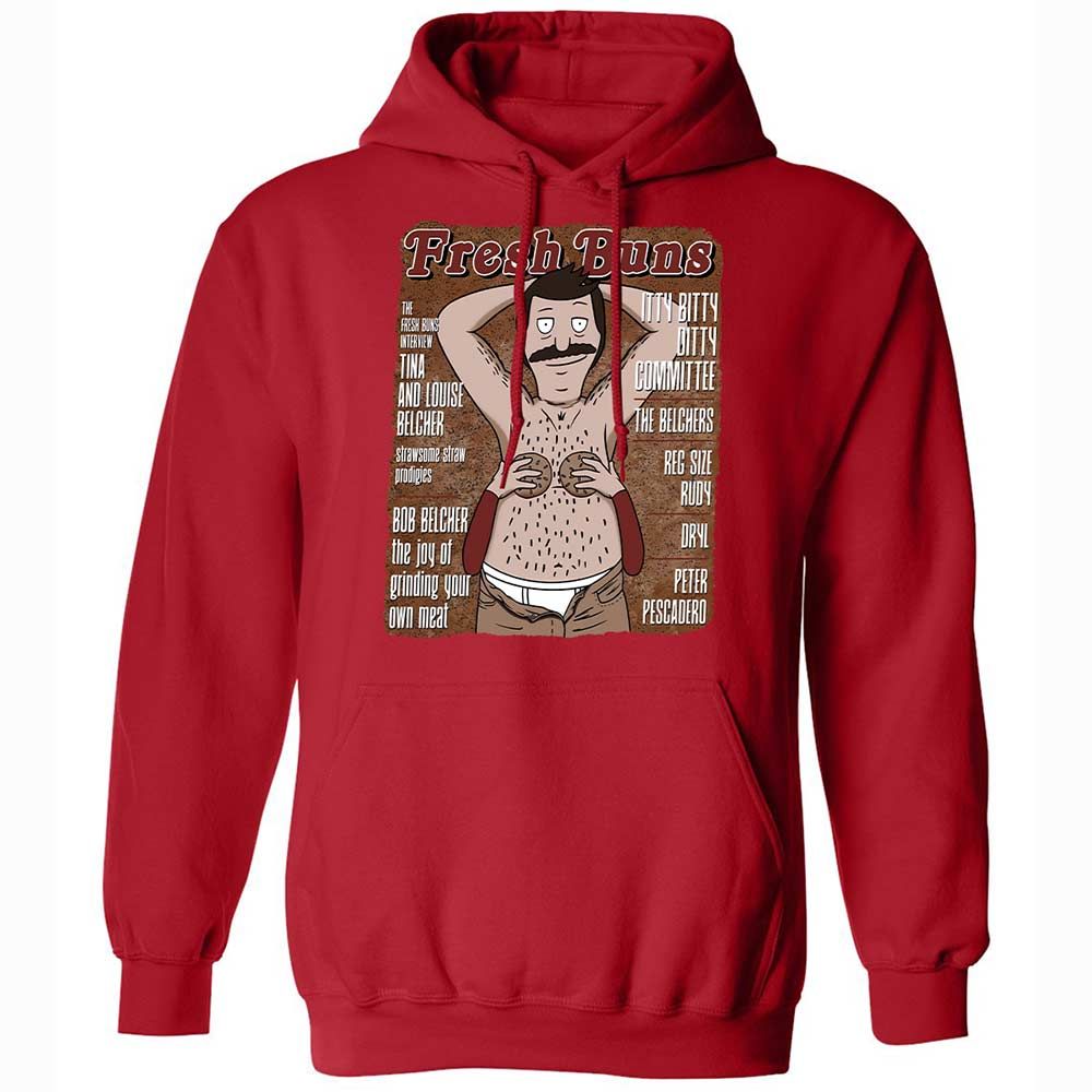 Classic Unisex Hoodie - T443N8KH - Red - 10