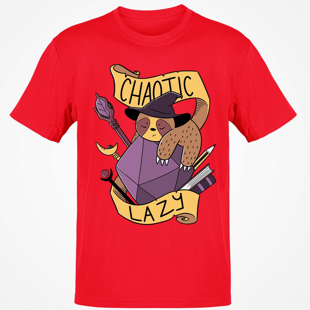 Classic Unisex T-Shirt - PBBK6AQT - Red - 10