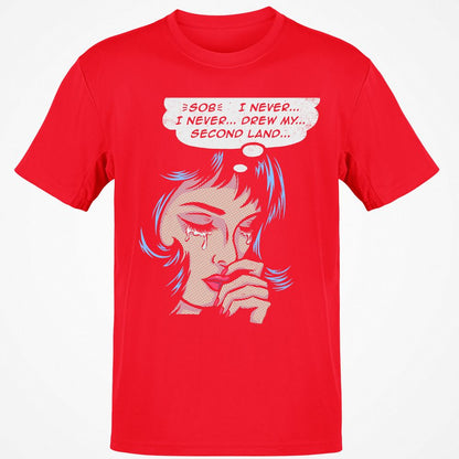 Classic Unisex T-Shirt - Q3W77915 - Red - 10