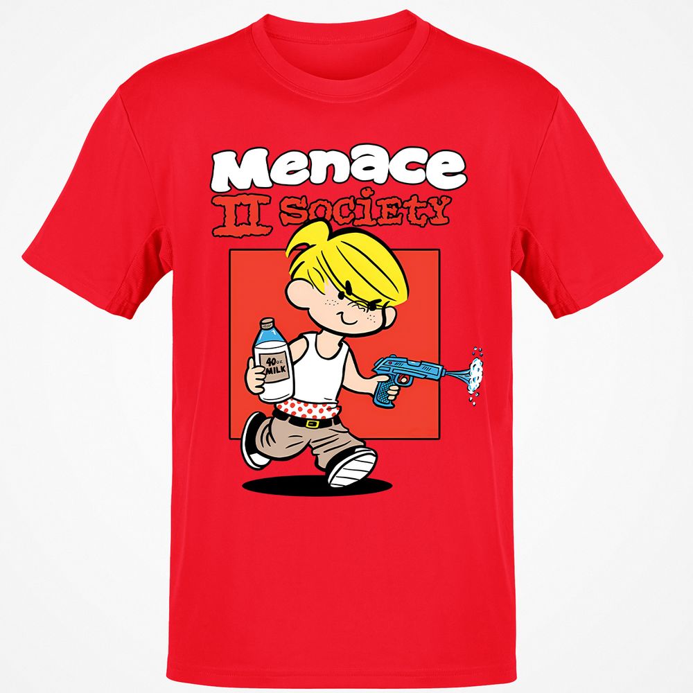 Classic Unisex T-Shirt - E9EQDXUW - Red - 10