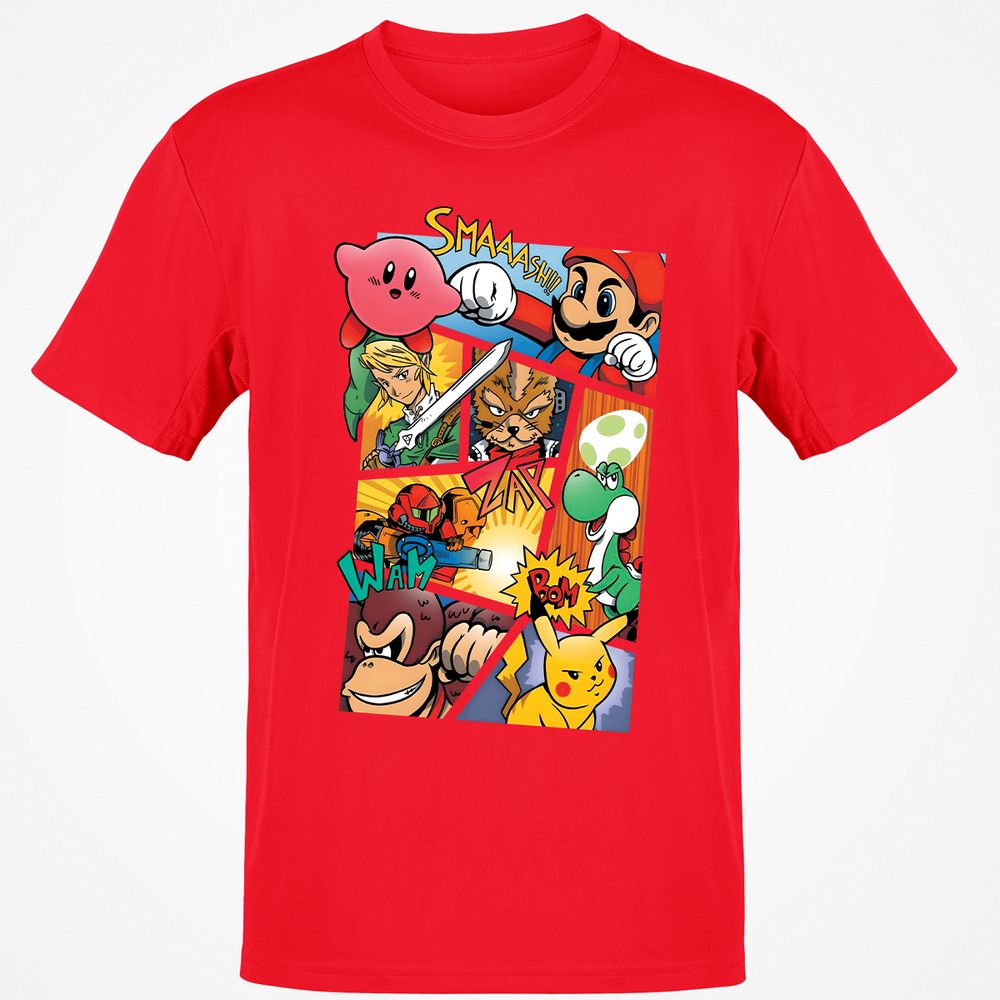 Classic Unisex T-Shirt - A3T9GXTR - Red - 10
