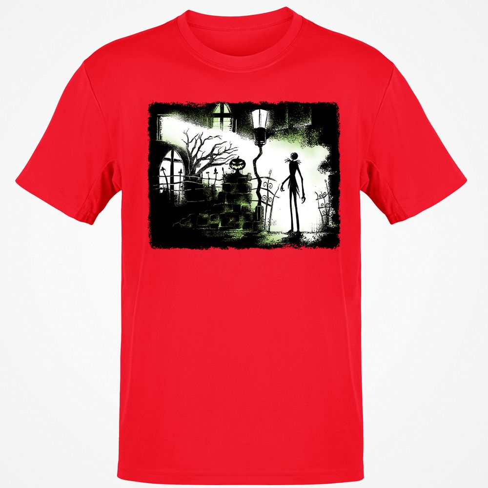 Classic Unisex T-Shirt - Black - Red - 10