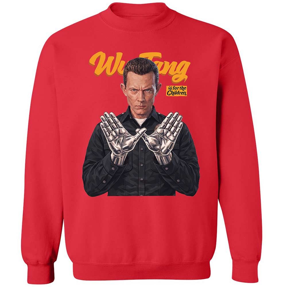 Classic Unisex Sweatshirt - Black - Red - 10