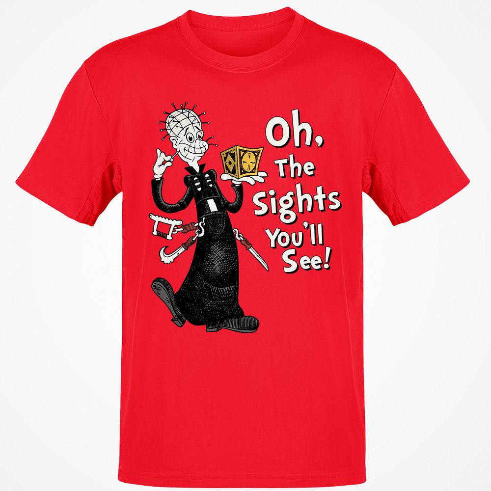 Classic Unisex T-Shirt - ZJD75F9X - Red - 10