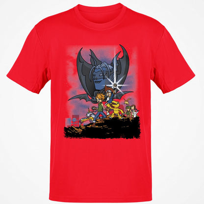 Classic Unisex T-Shirt - Q2BXP9R5 - Red - 10