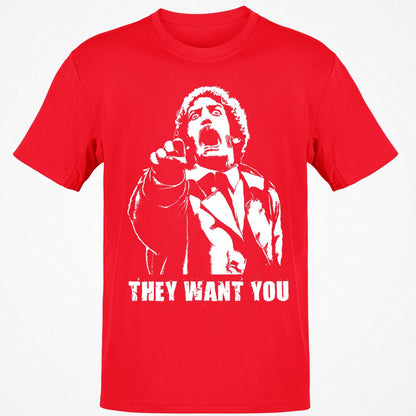 Classic Unisex T-Shirt - DE7MANX4 - Red - 10