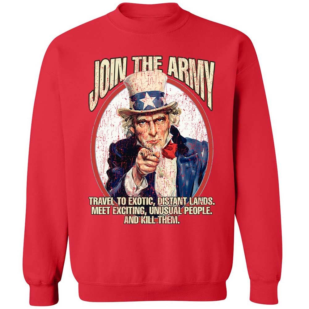 Join The Army - Red - 10