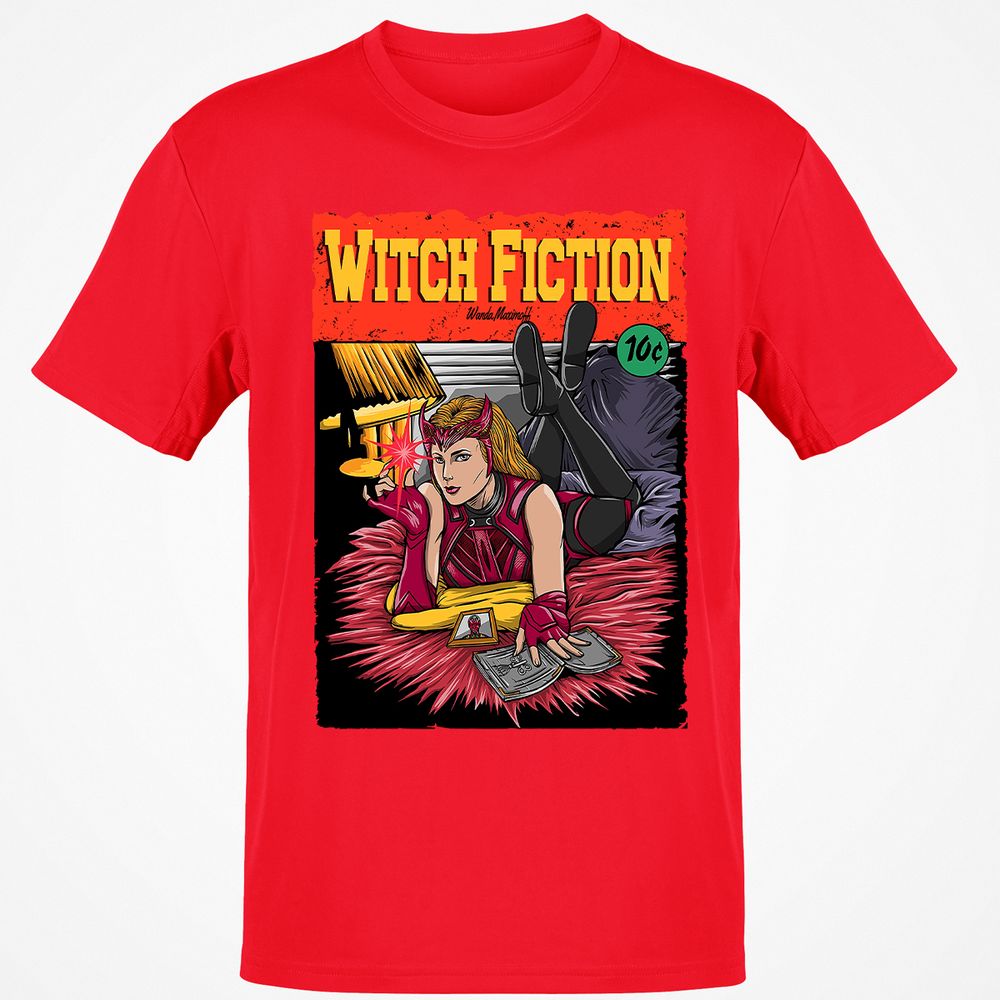 Classic Unisex T-Shirt - EQJFU1C6 - Red - 10