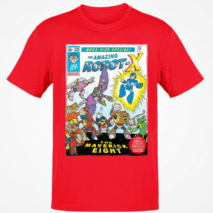 Classic Unisex T-Shirt - 6J9DBTKV - Red - 10