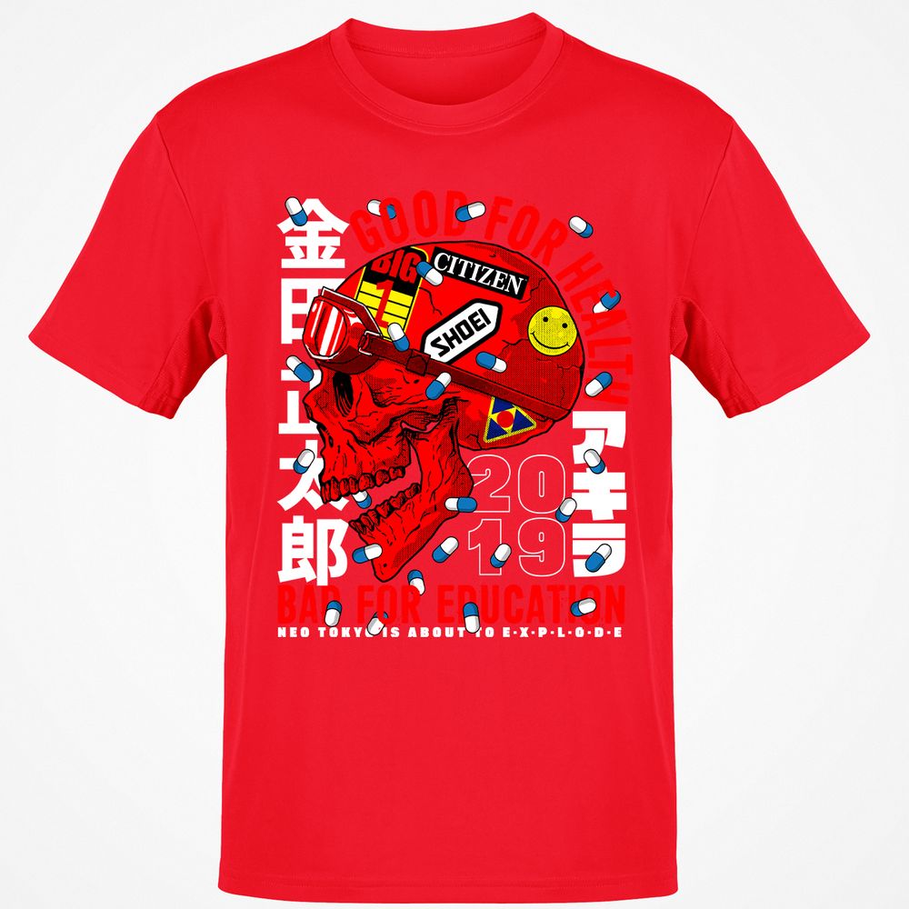 Classic Unisex T-Shirt - ADHLPCLR - Red - 10