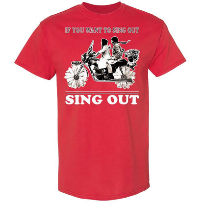 If you want to sing out, sing out - Red - 10
