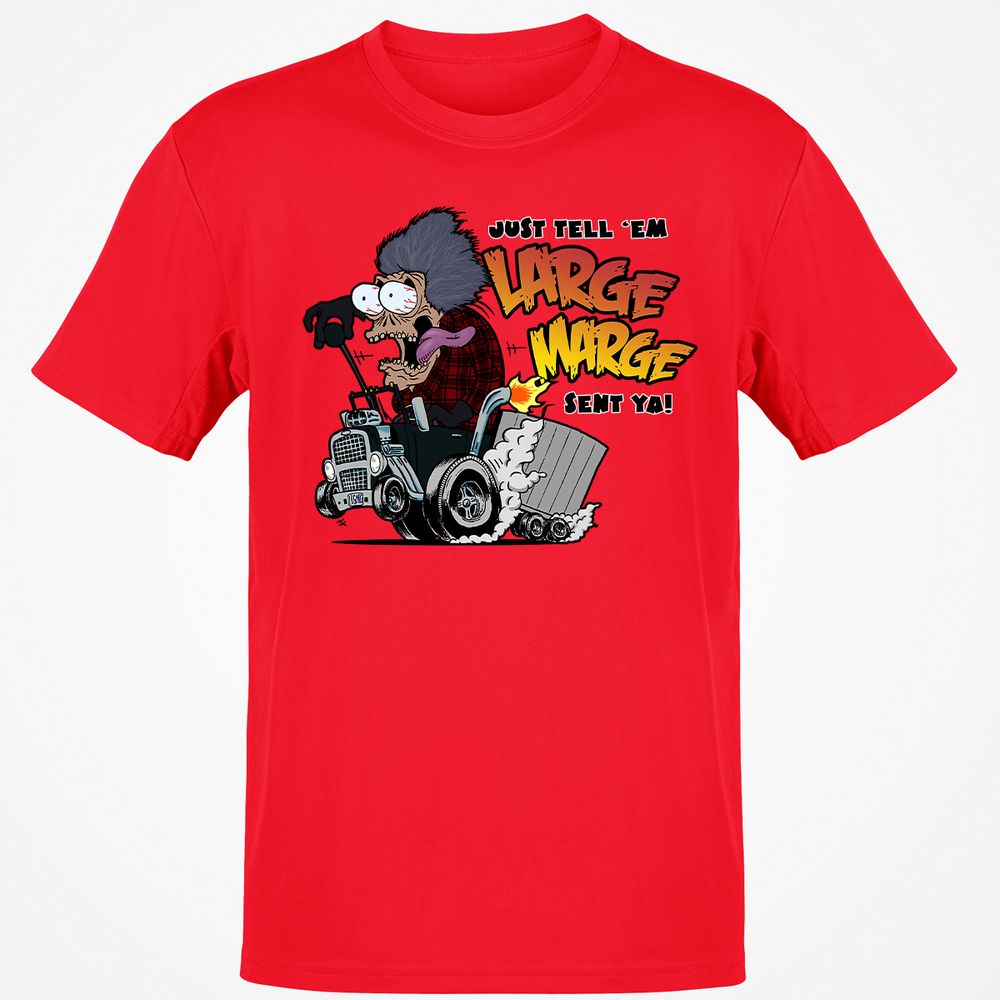 Classic Unisex T-Shirt - EU741YGL - Red - 10