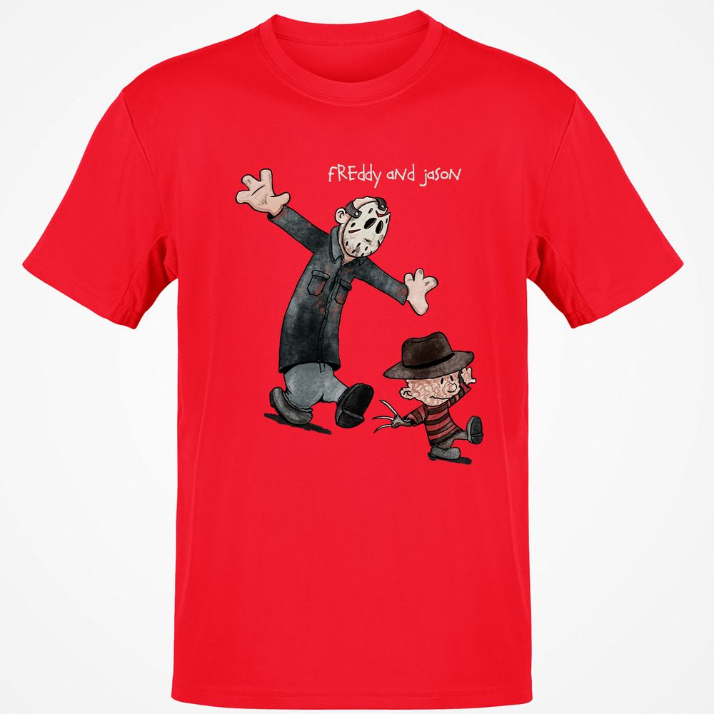 Classic Unisex T-Shirt - U5FJDPG1 - Red - 10