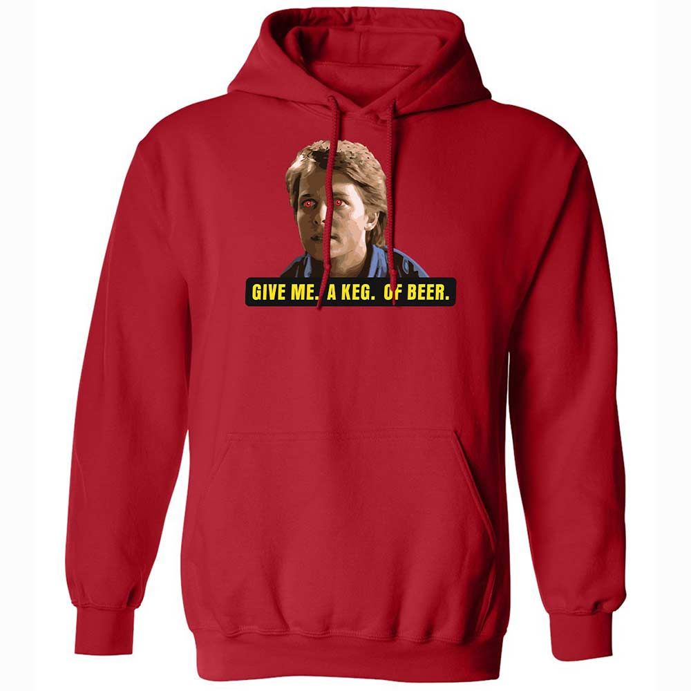 Classic Unisex Hoodie - 4LHA2XJN - Red - 10