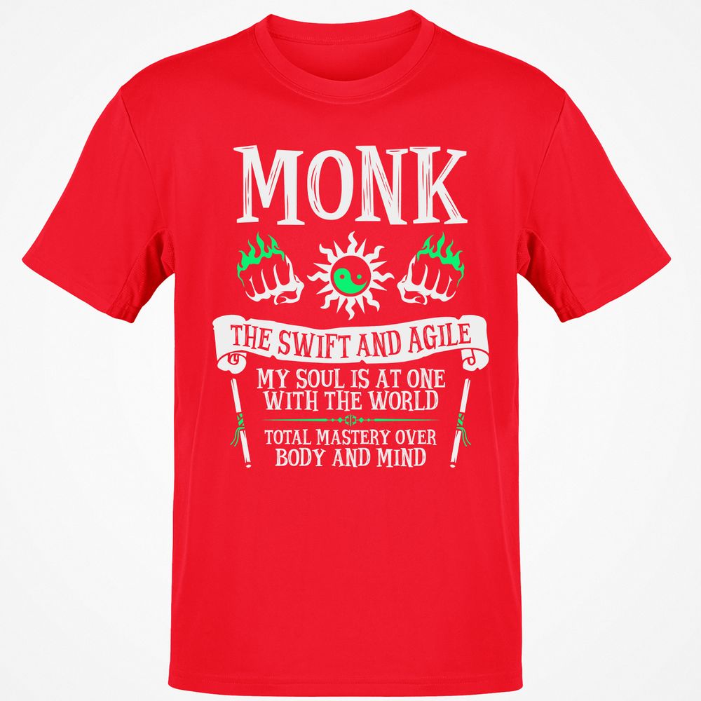 Classic Unisex T-Shirt - MKJGLY2T - Red - 10